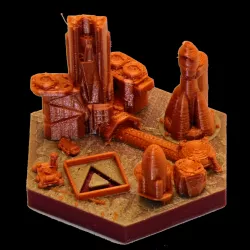 RifRaf Terraforming Mars Colonies Space Port City Tile 