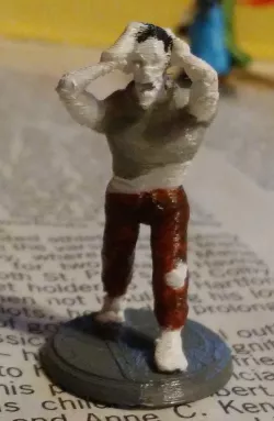 RPG mini - Screaming Vampire Spawn: Doru