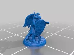 RPG Miniature - Dragonborn / Draconato 2°
