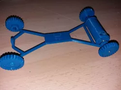 Rubber Powered Car