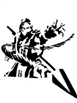 Scorpion stencil