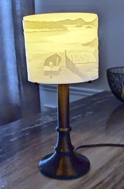Simple Lithophane Lamp