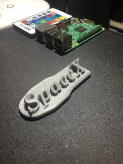 SpaceX Keychain