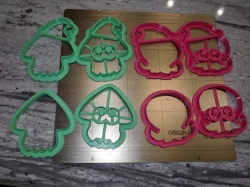 Splatoon Cookie Cutters