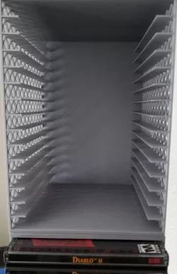 Stackable CD Shelves