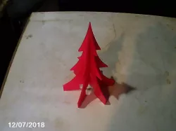 Standing Christmas Tree 