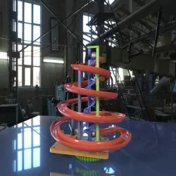 steel ball track