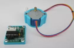Stepper motor and driver board mount for 28BYJ-48