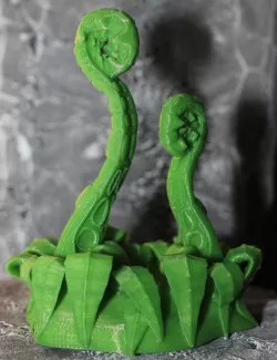 Tabletop plant: Double Fern Tentacle (17 Leaves) 