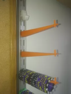 Track shelf hanger