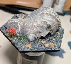 Warhammer Underworlds Blocking Terrain - Broken Statue