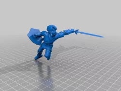 Zelda: Link slash Smash Bros Trophy Clean