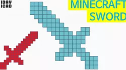 [1DAY_1CAD] MINECRAFT SWORD