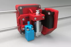 3D Printer header (Pulsar X1 single)