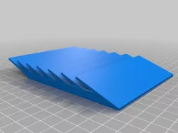 6 slot, 2 card display (16mm offset)