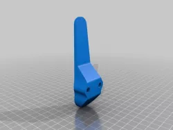 Airsoft Clamp-on Buffer tube PDW stock