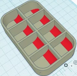 Altoids 8-bin divider
