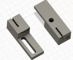Anet A4 GT2 belt holder improved