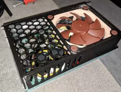 Anycubic Mega S / I3 Mega quiet Powersupply Cover | 92mm or 60mm