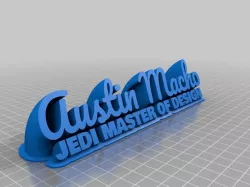 Austin Macho Jedi Master of Design