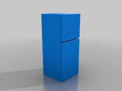 Barbie-scale Fridge-Freezer