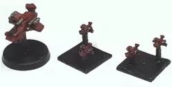 Battlefleet Gothic Scale Thunderhawk Ordinance Proxy 
