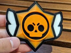 Brawl Stars Logo Badge