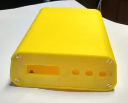 Case for N7DDC tuner (5X5 performance, OLED 0.91, RF connector - SO-239, DC connector - DS-201)