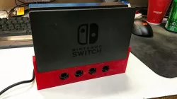 Cheap rounded Gamecube controller dock for Nintendo Switch