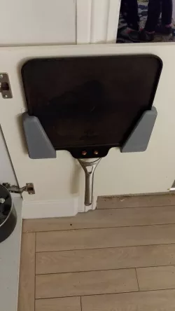 Command Strip Griddle/skillet Brackets