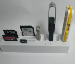 Container SD and Pendrive - Holder