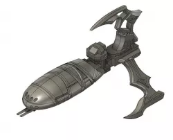 Dark Eldar Cruiser 1