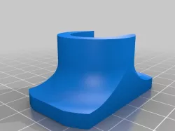 End mounted bracket for 19mm rod