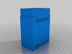 Evil High Priest Monster Card Box
