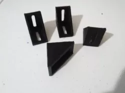 Flat Slotted 2020 Angle Bracket