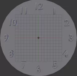 Generic clock face
