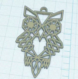 Geometric Owl - Chouette Géométrique
