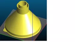 Imbuto per tanica diametro interno 44mm / Tank funnel i.d. 44mm