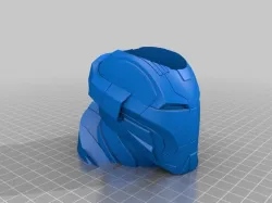 Iron Man Heart Breaker Mk17 Helmet Vase / Pencil Holder