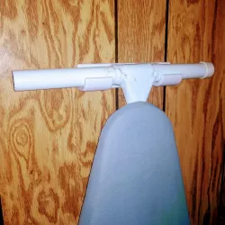 Ironing Board Hanger - STL and Parametric Fusion 360