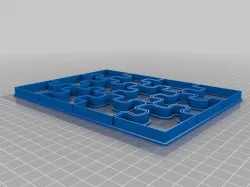 Jigsaw Puzzle Board Cookie Cutter