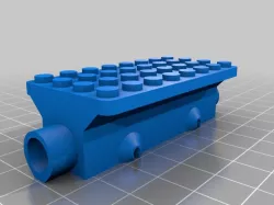 Lego/Duplo Compatible Trains for Wooden Tracks