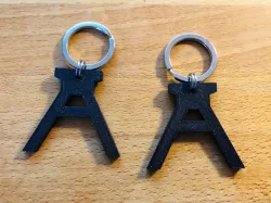 Mining Tower keychain