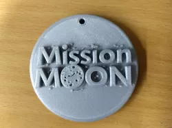 Mission Moon Medallion