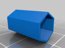 Modular rocket statue/toy
