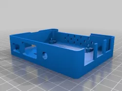 MultiPi -- Raspberry Pi Cluster Case - With GPIO slot