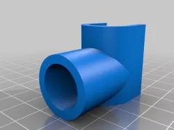 My Customized pvc spool holder for M3D printer