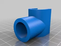 My Customized pvc spool holder for M3D printer