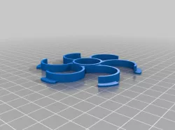 My Customized Springy Spool Hub V1+10% ( Diam bobine: 74mm - Sunlu & Enotepad + bearing )