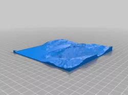 Narvik Norway 3d map 